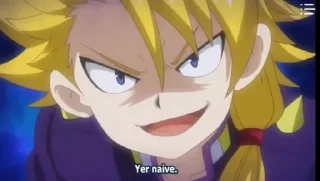 😒 emoji Beyblade Burst @animestickerchannel Telegram sticker 22 of 50