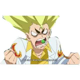 😡 emoji Beyblade Burst @animestickerchannel Telegram sticker 13 of 50