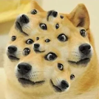 😛 emoji Doge | The End Game Telegram sticker 18 of 33