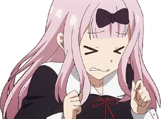 🤧 emoji Kaguya-sama Love is War Telegram sticker 19 of 119