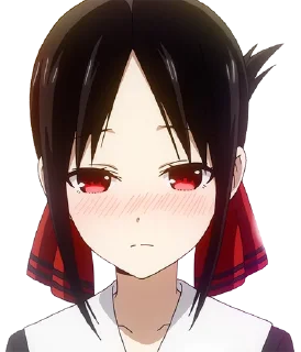 😓 emoji Kaguya-sama Telegram sticker 6 of 35