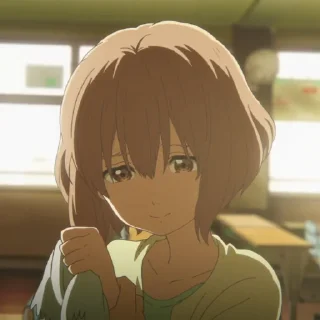 Sticker from A Silent Voice @CaptainRivaille