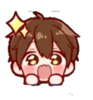 Sticker from Cute boy