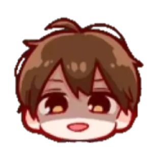 😠 emoji Cute boy Telegram sticker 11 of 23