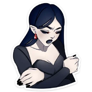 🥶 emoji Агата (@sissychannels) Telegram sticker 14 of 20