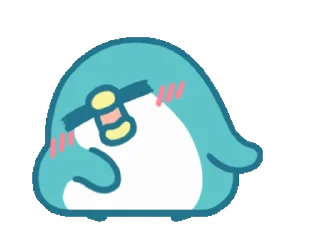 🐧 emoji Penguin • @Grup_Anime_Chat Telegram sticker 19 of 48