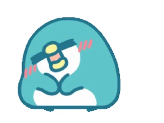 🐧 emoji Penguin • @Grup_Anime_Chat Telegram sticker 18 of 48