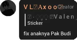 🤔 emoji V L『Ａx o o 』s kang pack Telegram sticker 6 of 120