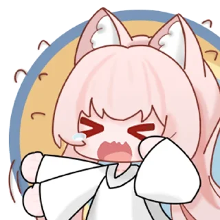 🤬 emoji 小小卡琳 @zhaxia_cn Telegram sticker 8 of 48