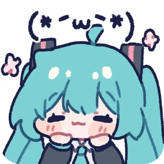 Sticker from 初音ミク(みらつ)  twitter @miratsu169