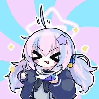 😆 emoji 💞宇沢レイサ💝  @DimensionID Telegram sticker 14 of 41