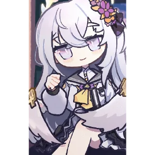 💖 emoji 💖白洲アズサ💝  @DimensionID Telegram sticker 19 of 50