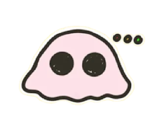 😶 emoji jellyfish little life | @cutestickers4you Telegram sticker 2 of 33