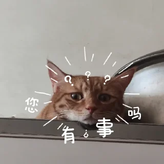 ❤️ emoji 猫四的表情包2 Telegram sticker 24 of 119