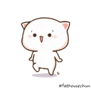 😄 emoji 蜜桃貓1 @fathousechun Telegram sticker 18 of 24