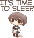 😴 emoji Animu Pacque Telegram sticker 17 of 120