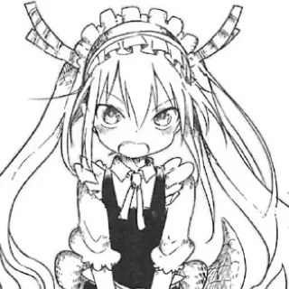 🔋 emoji Kobayashi Tohru @yoasobihelp Telegram sticker 6 of 71