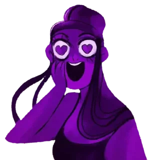 😍 emoji Lore Olympus @AnimeLibrary_Stickers Telegram sticker 8 of 22