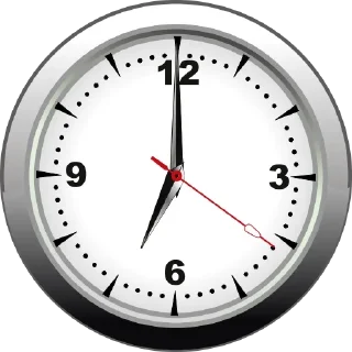 🕖 emoji Clock Time @PunjabiSticker Telegram sticker 8 of 90