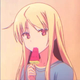 🥢 emoji mashiro shiina by : @kyrraaofficial Telegram sticker 18 of 18