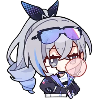 😎 emoji Галерея Пом-Пом ЗБТ2 | @honkaistarrailofficial Telegram sticker 14 of 16