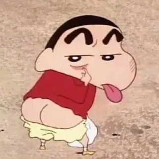 🫦 emoji sinchan meme Telegram sticker 9 of 26