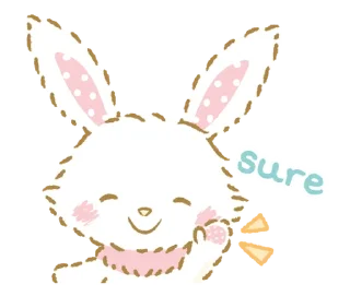 Sticker from Wish me mell Together Every Day @deazzle