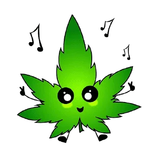 Sticker from Mister Weed