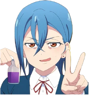 😏 emoji Wakana Shiki @Y2LAB Telegram sticker 7 of 93