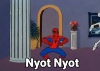 🕷 emoji nyot nyot blh @BIODANEN Telegram sticker 12 of 32