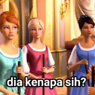 Sticker from barbie marah. @raisaanjay