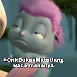 Sticker from BUTUH DUIT BUKAN KENIT