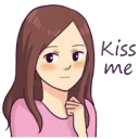 😗 emoji You and I Telegram sticker 12 of 42