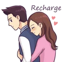😇 emoji You and I Telegram sticker 22 of 42