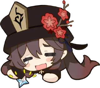 😢 emoji 胡桃 via しらす (PID: 85701) Telegram sticker 5 of 43