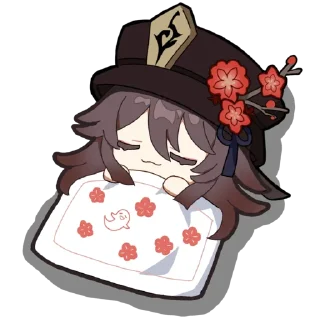 🌙 emoji 胡桃 via しらす (PID: 85701) Telegram sticker 7 of 43