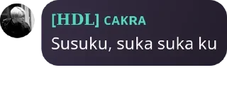 😒 emoji Cakra wak Telegram sticker 10 of 43