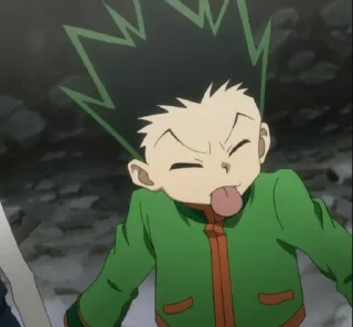 💚 emoji Gon freecss Telegram sticker 5 of 64