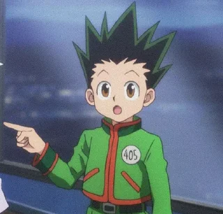 💚 emoji Gon freecss Telegram sticker 17 of 64