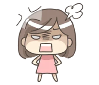 😤 emoji Gululu | @cutestickers4you Telegram sticker 18 of 40