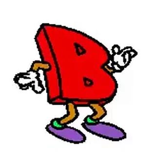 Sticker from Dancing Letters