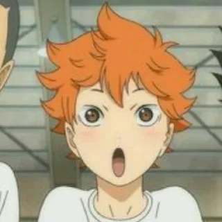 🏐 emoji shoyo, hinata Telegram sticker 8 of 20