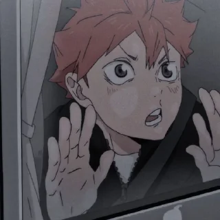 Sticker from Hinata Shoyo / @anime_sticker_pack
