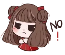 😒 emoji Baby Boo : Mumu [ Eng Ver. ] @bistic Telegram sticker 18 of 40
