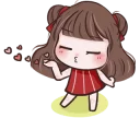 😘 emoji Baby Boo : Mumu [ Eng Ver. ] @bistic Telegram sticker 7 of 40