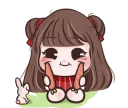 🙂 emoji Baby Boo : Mumu [ Eng Ver. ] @bistic Telegram sticker 11 of 40