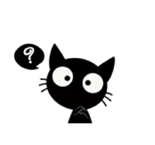 😯 emoji Natsu's Sneaky Black Cat Telegram sticker 14 of 64