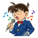 Sticker from Detective Conan @stickerscar