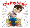🏂 emoji Detective Conan @stickerscar Telegram sticker 23 of 40