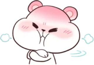 😡 emoji ❥Sans ♡🖤 Telegram sticker 23 of 84